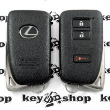 Оригинальный смарт ключ для LEXUS (Лексус) 2+1 кнопки, H chip, ID (HYQ14FBA), 315 MHz