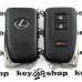 Оригинальный смарт ключ для LEXUS (Лексус) 2+1 кнопки, H chip, ID (HYQ14FBA), 315 MHz