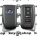 Оригинальный смарт ключ для LEXUS (Лексус) 3+1 кнопки, H chip, ID (HYQ14FBB), 315 MHz
