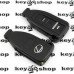  Корпус смарт ключа LEXUS (Лексус) с лезвием TOY 48, 2 + 1 кнопки