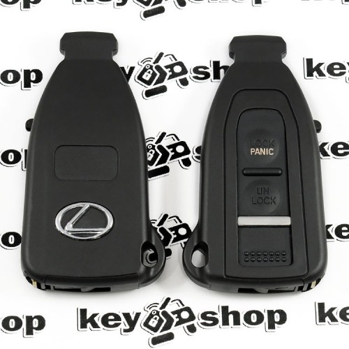 Корпус смарт ключа LEXUS (Лексус) с лезвием TOY 48, 2 кнопки