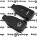 Корпус смарт ключа LEXUS (Лексус) с лезвием TOY 48, 2 кнопки