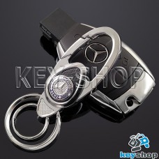 Металлический брелок для авто ключей Mercedes (Мерседес)