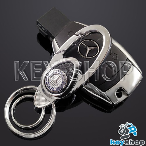Металлический брелок для авто ключей Mercedes (Мерседес)