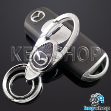 Металлический брелок для авто ключей  MAZDA (Мазда)