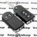 Корпус выкидного ключа Mazda 3, 5, 6, CX5, CX7 (Мазда) 3 кнопки