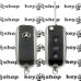 Корпус выкидного ключа Mercedes (Мерседес) 3 кнопки