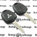 Авто ключ для MITSUBISHI (Митсубиси) 2 - кнопки, с чипом ID46, 433 MHZ