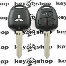 Авто ключ для MITSUBISHI (Митсубиси) 3 ― кнопки, с чипом ID46, 433 MHZ