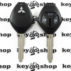Корпус авто ключа Mitsubishi Galant (Мицубиси Галант) 3 кнопки, лезвие (правое) MIT11R