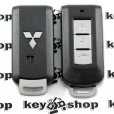 Корпус смарт ключа MITSUBISHI ASX, Outlander, Lancer (Мицубиси Аутлендер, Лансер) 3 - кнопки