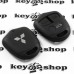 Корпус авто ключа MITSUBISHI (Митсубиси) 3 - кнопки (под переустановку родного лезвия)