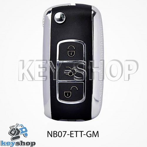 Ключ заготовка (NB07 - ETT - GM) для программатора KEYDIY, KD-X2, KD Mini
