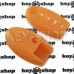         Чехол для смарт ключа Nissan (Ниссан), Rogue, Murano, Pathfinder, Sentra, Maxima, Versa, Altima, 3 + 1 кнопки, силиконовый, оранжевый