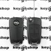 Выкидной ключ для Opel Antara 2007 - 2015 (Опель Антара) 2 кнопки, ID 46, 433 MHZ, лезвие DWO5