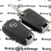          Корпус выкидного ключа для OPEL Astra Н, Zafira, Vectra C, Signum (Опель Астра Н, Зафира, Вектра C, Сигнум) 2 кнопки, лезвие HU100