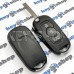 Корпус выкидного ключа для OPEL (Опель), 3 кнопки, лезвие HU 100