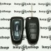 Оригинальный выкидной ключ для FORD (Форд) Focus - 3 кнопки, с чипом ID4d63(80 bit)/433MHz, лезвие HU101