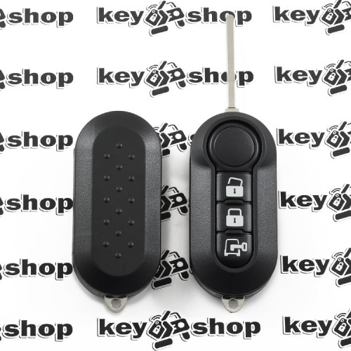    Корпус выкидного ключа для PEUGEOT (Пежо), 3 кнопки, лезвие SIP 22, тип 2