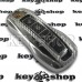 Чехол (полиуретановый) для смарт ключа Porsche (Порше) , (после 2017 года) под карбон серебристый, кнопки с защитой.