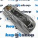 Чехол на смарт ключ Porsche (Порш), (после 2017 года) ,  (серебристый, полиуретановый), кнопки с защитой