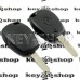 Ключ для Renault (Рено) с чипом HITAG AES (PCF7939MA), лезвие HU 179 FH  