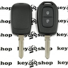 Ключ для Renault (Рено) 2 кнопки, HU 179 FH, (HITAG AES), PCF7961M, 433MHz
