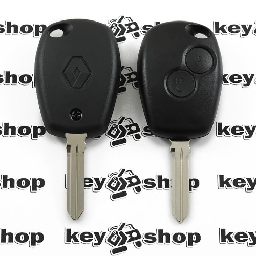  Корпус автоключа для RENAULT (рено) 2 кнопки, лезвие HU 179 FH