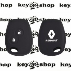 Чехол (силиконовый) для авто ключа RENAULT (Рено) 2 кнопки