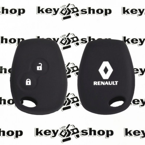 Чехол (силиконовый) для авто ключа RENAULT (Рено) 2 кнопки