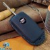 Чехол ключа Seat (Сеат) натуральная кожа, синий, (ручная работа)