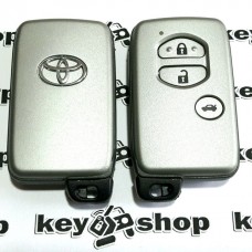 Смарт ключ для Toyota (Тойота) 3 кнопки, чип 6А, 433 MHz