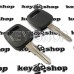 Корпус авто ключа под чип для SUBARU (Субару) , лезвие NSN11