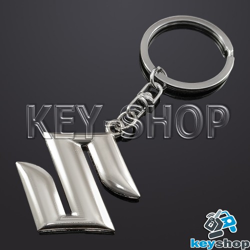 Брелок для ключа Сузуки (Suzuki), металлический 