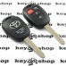       Корпус автоключа Toyota Camry, Corolla (Тойота Камри, Королла) 4 - кнопки