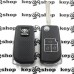 Корпус выкидного ключа для Toyota (Тойота) 3 кнопки, лезвие TOY 43 (под переделку)