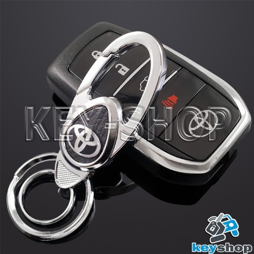 Металлический брелок для авто ключей Toyota (Тойота)