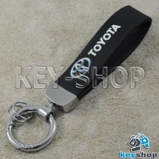 Каучуковый брелок с карабином для авто ключей Toyota (Тойота)