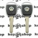 Корпус авто ключа под чип для Volkswagen (Фольксваген) с подсветкой HU66