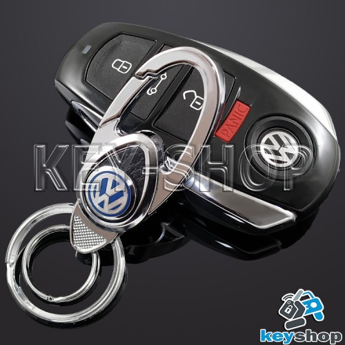 Металлический брелок для авто ключей Volkswagen (Фольксваген)