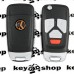 Универсальный автоключ для программатора XHorse, Audi Style Wireless (XNAU02EN) 3 + 1 кнопки