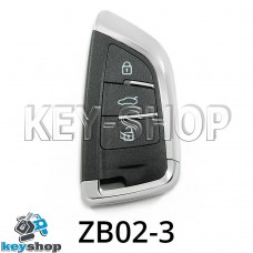 Ключ заготовка (ZB02-3) для программатора KEYDIY, KD-X2, KD Mini