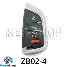 Ключ заготовка (ZB02-4) для программатора KEYDIY, KD-X2, KD Mini