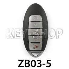 Ключ заготовка (ZB03-5) для программатора KEYDIY, KD-X2, KD Mini