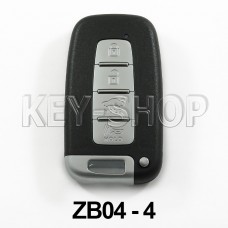 Ключ заготовка (ZB04-4) для программатора KEYDIY, KD-X2, KD Mini