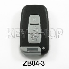 Ключ заготовка (ZB04-3) для программатора KEYDIY, KD-X2, KD Mini
