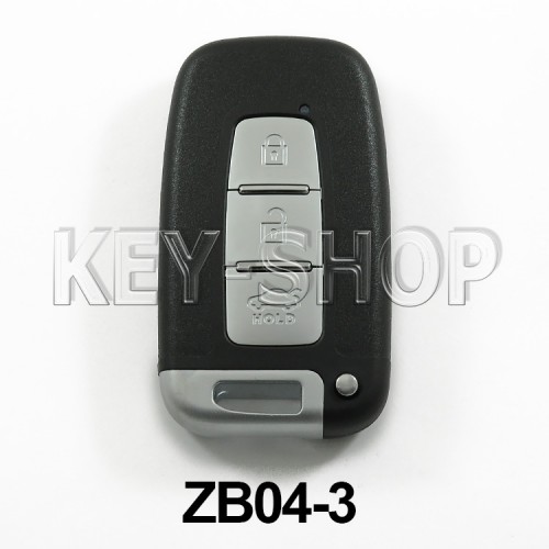Ключ заготовка (ZB04-3) для программатора KEYDIY, KD-X2, KD Mini