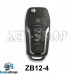 Ключ заготовка (ZB12-4) для программатора KEYDIY, KD-X2, KD Mini