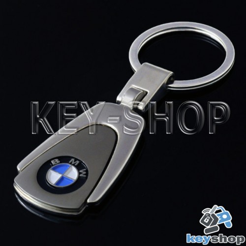 Металлический брелок для авто ключей БМВ (BMW)