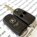 Корпус выкидного ключа Acura (Акура) МDX, RDX, TL, TSX, ZDX - 2 кнопки, лезвие HON66